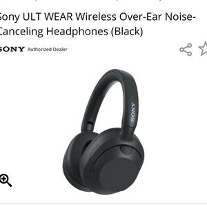 Sony ult wear noise canceling headphones